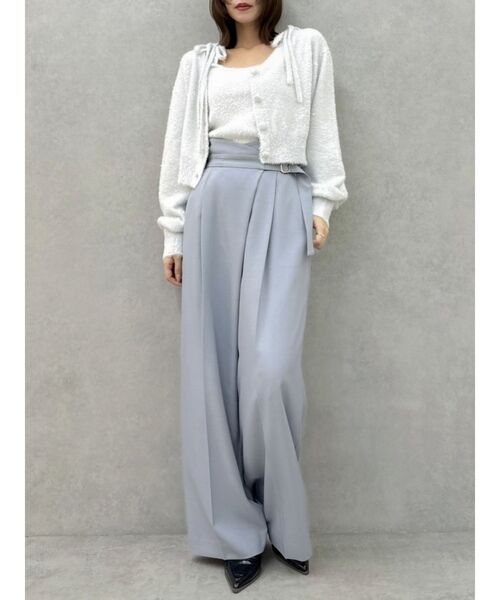 dazzlin（ダズリン）の「ミニシャギーラメニットキャミ（キャミソール・レディース・その他1/レッド/ピンク/グレー/ベージュ・FREE）」の22枚目の写真