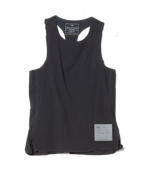 Y-3(ワイスリー)の「W RUN TANK(Tシャツ/カットソー・レディース・ブラック・X-SMALL/MEDIUM/XX-SMALL/SMALL)」の4枚目の写真