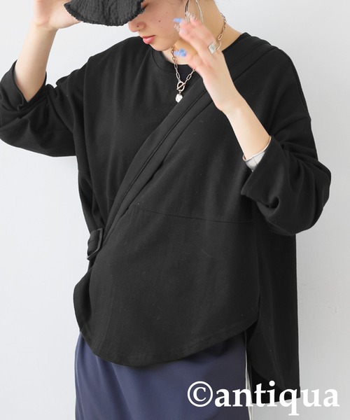上品　エポカ　半袖トップス 40サイズ 黒・シルバー 上品 エポカ 半袖トップス 40サイズ 黒・シルバー - メルカリ