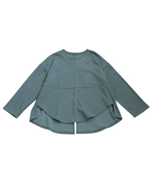 antiqua（アンティカ）の「切り替えトップス（Tシャツ/カットソー・レディース・ブルー/ブラック・ONESIZE）」の9枚目の写真