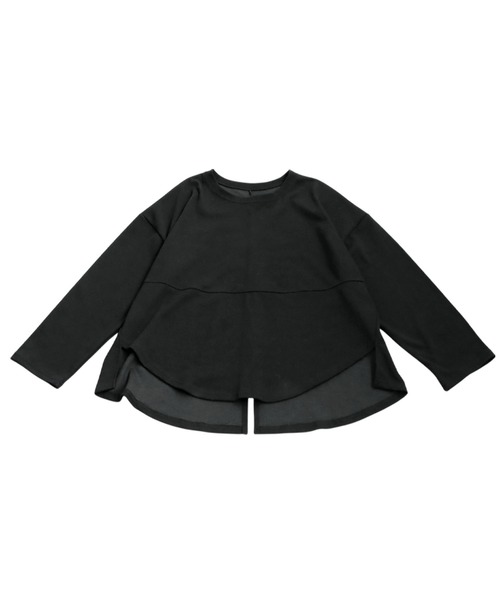 antiqua（アンティカ）の「切り替えトップス（Tシャツ/カットソー・レディース・ブルー/ブラック・ONESIZE）」の8枚目の写真