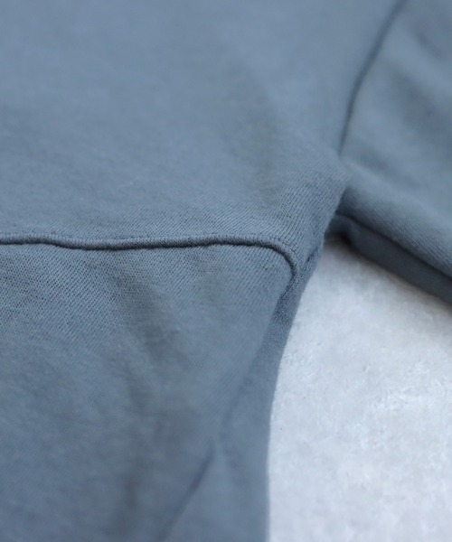antiqua（アンティカ）の「切り替えトップス（Tシャツ/カットソー・レディース・ブルー/ブラック・ONESIZE）」の14枚目の写真