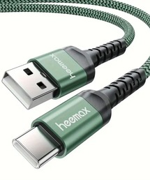 NOLITA LABORATORY（ノリータラボラトリー）の「【 NOLITA / ノリータ 】3ｍ スマーフォン 充電ケーブル USB Cケーブル USB AからUSBコード 3.1A 最大急速充電対応 iPhone 16/16 Plus/16 Pro/16 Pro Max/iPhone 15シリーズ、Samsung Galaxy S24 S23 S22（スマホグッズ）」