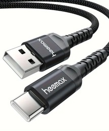 NOLITA LABORATORY（ノリータラボラトリー）の「【 NOLITA / ノリータ 】3ｍ スマーフォン 充電ケーブル USB Cケーブル USB AからUSBコード 3.1A 最大急速充電対応 iPhone 16/16 Plus/16 Pro/16 Pro Max/iPhone 15シリーズ、Samsung Galaxy S24 S23 S22（スマホグッズ）」