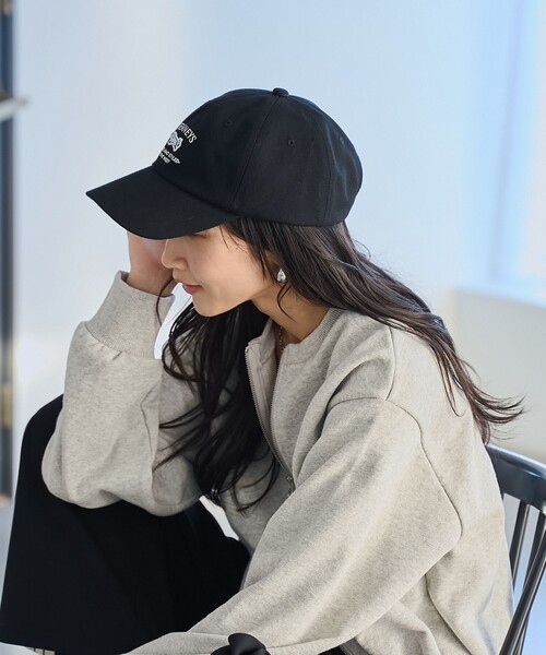 coen(コーエン)の「Penneys(ぺニーズ)別注ツイルキャップ(キャップ・レディース・コバルトブルー/ブラック/ナチュラル・FREE)」の6枚目の写真