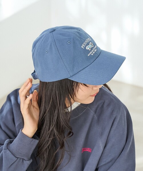 coen(コーエン)の「Penneys(ぺニーズ)別注ツイルキャップ(キャップ・レディース・コバルトブルー/ブラック/ナチュラル・FREE)」の10枚目の写真