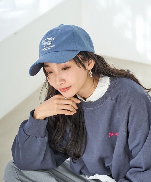 coen(コーエン)の「Penneys(ぺニーズ)別注ツイルキャップ(キャップ・レディース・コバルトブルー/ブラック/ナチュラル・FREE)」の12枚目の写真