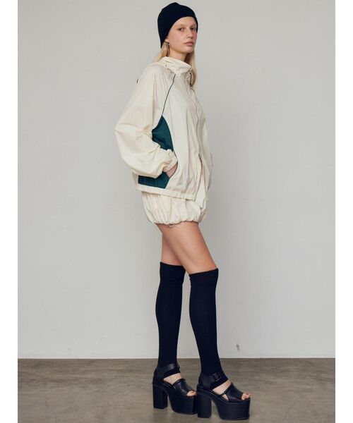 EMODA（エモダ）の「スペイシーEプレートビーニー（ニットキャップ/ビーニー・レディース・ブラック/グレー・FREE）」の11枚目の写真