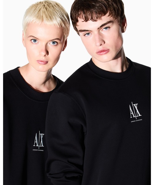【A/X ArmaniExchange】スウェットシャツ 刺繍ロゴ 2色展開 楽天市場】アルマーニ エクスチェンジ（スウェット・トレーナー