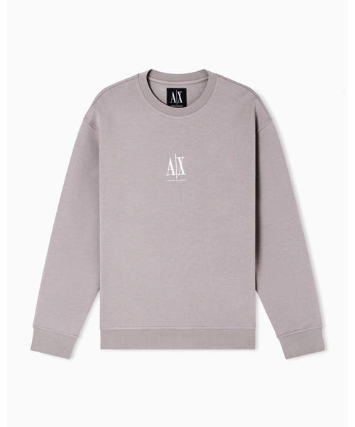 ARMANI EXCHANGE（アルマーニエクスチェンジ）の「【A|X アルマーニ エクスチェンジ】ICON クルーネックスウェットプルオーバー（スウェット・メンズ・ブラック/グレイッシュベージュ/ホワイト・LARGE/XX-LARGE/X-SMALL/X-LARGE/SMALL/MEDIUM）」の14枚目の写真
