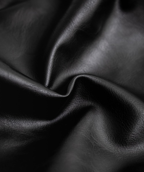 Rocky Monroe（ロッキーモンロー）の「PUレザー ビッグショルダーバッグ（ショルダーバッグ・メンズ・ブラック/ブラウン・FREE）」の3枚目の写真