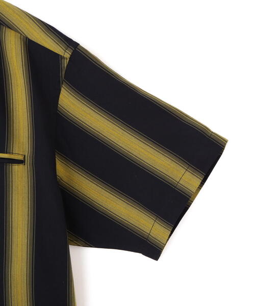 Schott(ショット)の「Schott/ショット/STRIPE SS SHIRT/半袖 ストライプシャツ(シャツ/ブラウス・メンズ・ホワイト/ブラック・2XL/XL/L/M)」の15枚目の写真