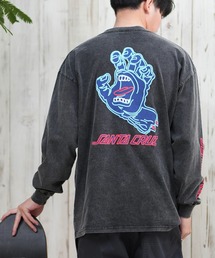 SANTA CRUZ（サンタクルーズ）の「【ムラサキスポーツ限定】SANTACRUZ/サンタクルーズ ロンT バックプリント/カスレプリント ユニセックス 502243407（Tシャツ/カットソー）」