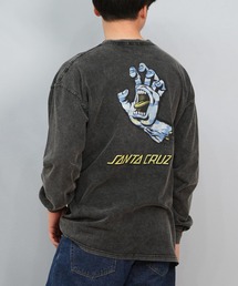 SANTA CRUZ（サンタクルーズ）の「【ムラサキスポーツ限定】SANTACRUZ/サンタクルーズ ロンT バックプリント/カスレプリント ユニセックス 502243407（Tシャツ/カットソー）」