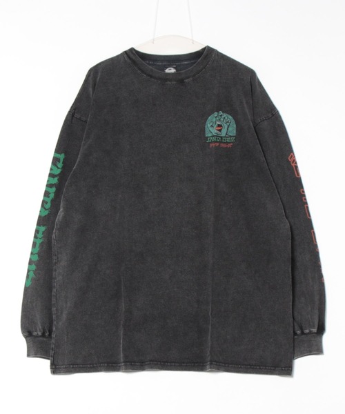 SANTA CRUZ(サンタクルーズ)の「【ムラサキスポーツ限定】SANTACRUZ/サンタクルーズ ロンT バックプリント/カスレプリント ユニセックス 502243407(Tシャツ/カットソー・メンズ・ブラック系1/ブラック系9/ブラック系8/ブラック系7/ブラック系6/ブラック系5/ブラック系4/ブラック系3/ブラック系2・L/M/XL)」の22枚目の写真