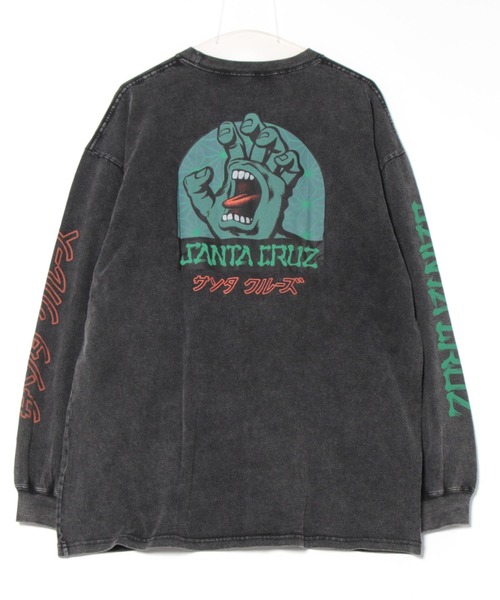 SANTA CRUZ(サンタクルーズ)の「【ムラサキスポーツ限定】SANTACRUZ/サンタクルーズ ロンT バックプリント/カスレプリント ユニセックス 502243407(Tシャツ/カットソー・メンズ・ブラック系1/ブラック系9/ブラック系8/ブラック系7/ブラック系6/ブラック系5/ブラック系4/ブラック系3/ブラック系2・L/M/XL)」の21枚目の写真