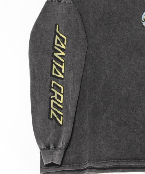 SANTA CRUZ(サンタクルーズ)の「【ムラサキスポーツ限定】SANTACRUZ/サンタクルーズ ロンT バックプリント/カスレプリント ユニセックス 502243407(Tシャツ/カットソー・メンズ・ブラック系1/ブラック系9/ブラック系8/ブラック系7/ブラック系6/ブラック系5/ブラック系4/ブラック系3/ブラック系2・L/M/XL)」の17枚目の写真