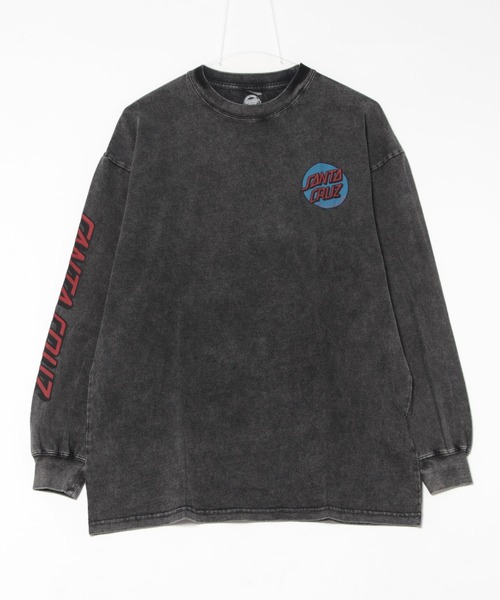 SANTA CRUZ(サンタクルーズ)の「【ムラサキスポーツ限定】SANTACRUZ/サンタクルーズ ロンT バックプリント/カスレプリント ユニセックス 502243407(Tシャツ/カットソー・メンズ・ブラック系1/ブラック系9/ブラック系8/ブラック系7/ブラック系6/ブラック系5/ブラック系4/ブラック系3/ブラック系2・L/M/XL)」の16枚目の写真