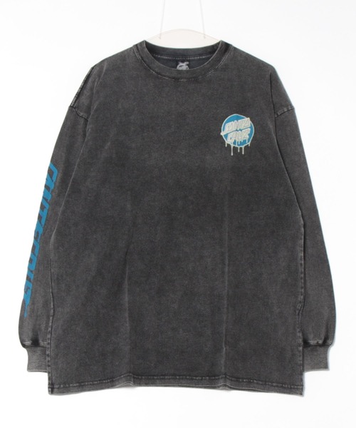 SANTA CRUZ(サンタクルーズ)の「【ムラサキスポーツ限定】SANTACRUZ/サンタクルーズ ロンT バックプリント/カスレプリント ユニセックス 502243407(Tシャツ/カットソー・メンズ・ブラック系1/ブラック系9/ブラック系8/ブラック系7/ブラック系6/ブラック系5/ブラック系4/ブラック系3/ブラック系2・L/M/XL)」の14枚目の写真