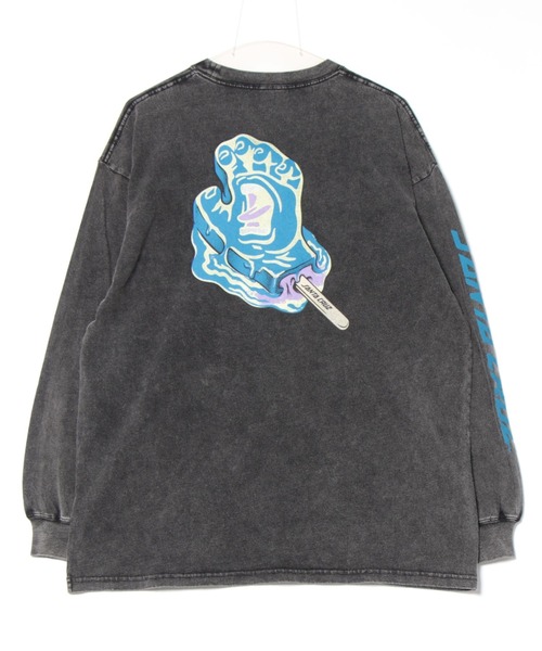 SANTA CRUZ(サンタクルーズ)の「【ムラサキスポーツ限定】SANTACRUZ/サンタクルーズ ロンT バックプリント/カスレプリント ユニセックス 502243407(Tシャツ/カットソー・メンズ・ブラック系1/ブラック系9/ブラック系8/ブラック系7/ブラック系6/ブラック系5/ブラック系4/ブラック系3/ブラック系2・L/M/XL)」の13枚目の写真