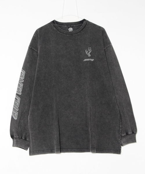 SANTA CRUZ(サンタクルーズ)の「【ムラサキスポーツ限定】SANTACRUZ/サンタクルーズ ロンT バックプリント/カスレプリント ユニセックス 502243407(Tシャツ/カットソー・メンズ・ブラック系1/ブラック系9/ブラック系8/ブラック系7/ブラック系6/ブラック系5/ブラック系4/ブラック系3/ブラック系2・L/M/XL)」の12枚目の写真