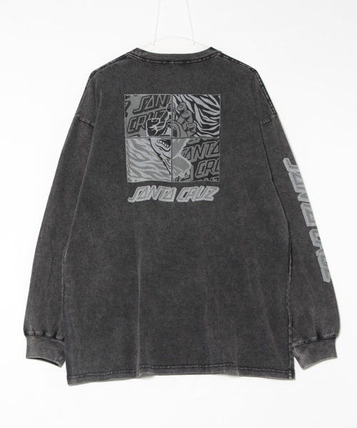 SANTA CRUZ(サンタクルーズ)の「【ムラサキスポーツ限定】SANTACRUZ/サンタクルーズ ロンT バックプリント/カスレプリント ユニセックス 502243407(Tシャツ/カットソー・メンズ・ブラック系1/ブラック系9/ブラック系8/ブラック系7/ブラック系6/ブラック系5/ブラック系4/ブラック系3/ブラック系2・L/M/XL)」の11枚目の写真