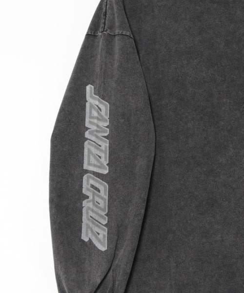SANTA CRUZ(サンタクルーズ)の「【ムラサキスポーツ限定】SANTACRUZ/サンタクルーズ ロンT バックプリント/カスレプリント ユニセックス 502243407(Tシャツ/カットソー・メンズ・ブラック系1/ブラック系9/ブラック系8/ブラック系7/ブラック系6/ブラック系5/ブラック系4/ブラック系3/ブラック系2・L/M/XL)」の10枚目の写真