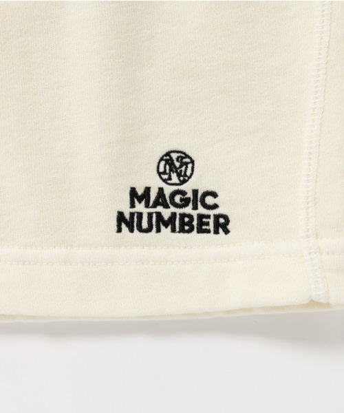 MAGIC NUMBER（マジック ナンバー）の「【MAGIC NUMBER】 LIGHT PIGMENT SWEAT SHORTS ライトピグメントクルースウェットショーツ（その他パンツ・メンズ・ブラック/オフホワイト/ブルー・MEDIUM/X-LARGE/LARGE）」の7枚目の写真