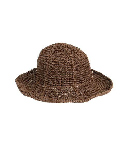 Ungrid(アングリッド)の「雑材デザインハット(ハット・レディース・カーキ/ブラウン/ベージュ・FREE)」の21枚目の写真