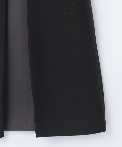 J.PRESS（ジェイプレス）の「【洗える】ストレッチバックサテンジョーゼット Aライン ワンピース（ワンピース・レディース・ブラック系/ベージュ系・T13/T15）」の10枚目の写真