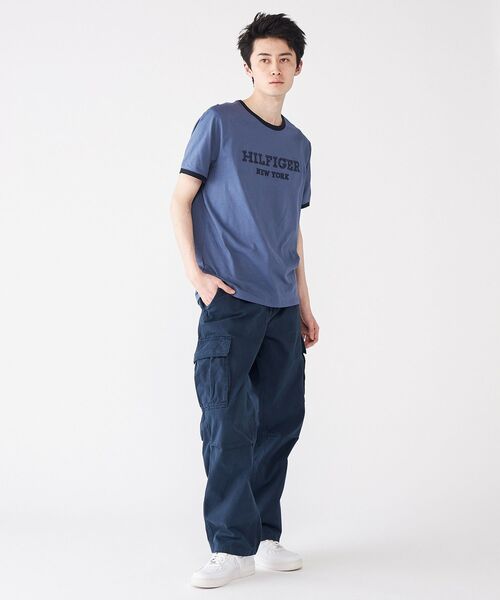 tommy jeans（トミー ジーンズ）の「ジャミーコットンカーゴパンツ（チノパンツ・メンズ・グリーン/ネイビー・34inch/32inch/28inch/30inch）」の12枚目の写真