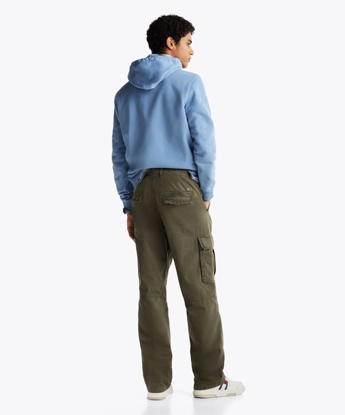 tommy jeans（トミー ジーンズ）の「ジャミーコットンカーゴパンツ（チノパンツ・メンズ・グリーン/ネイビー・34inch/32inch/28inch/30inch）」の10枚目の写真