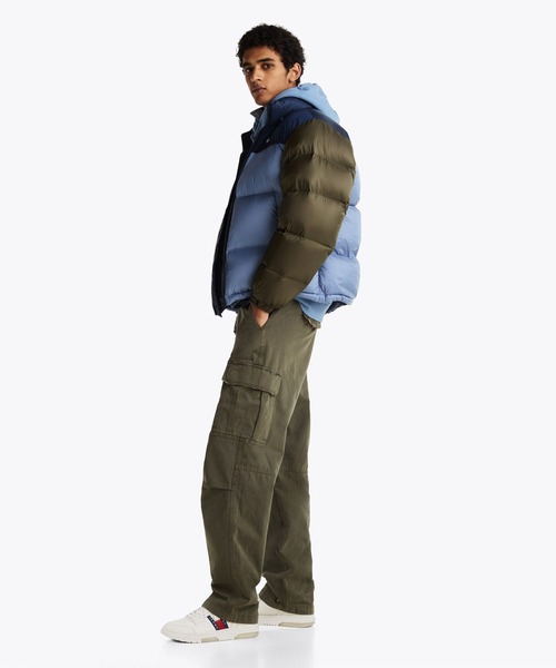 tommy jeans（トミー ジーンズ）の「ジャミーコットンカーゴパンツ（チノパンツ・メンズ・グリーン/ネイビー・34inch/32inch/28inch/30inch）」の3枚目の写真