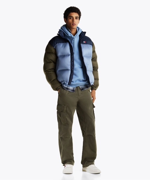 tommy jeans（トミー ジーンズ）の「ジャミーコットンカーゴパンツ（チノパンツ・メンズ・グリーン/ネイビー・34inch/32inch/28inch/30inch）」の11枚目の写真