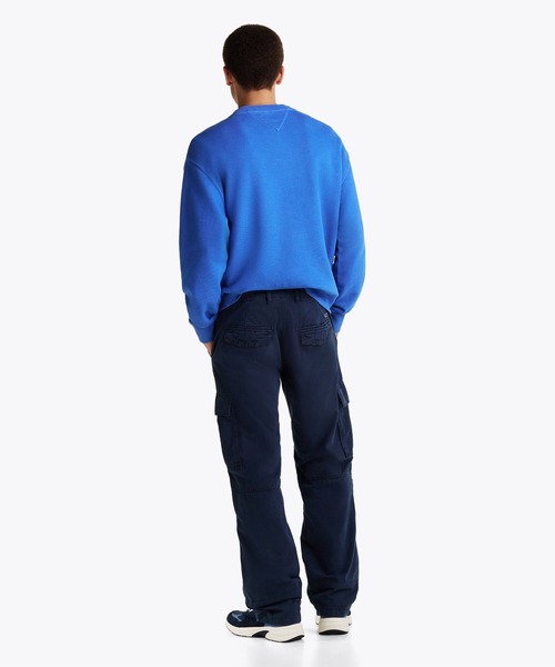 tommy jeans（トミー ジーンズ）の「ジャミーコットンカーゴパンツ（チノパンツ・メンズ・グリーン/ネイビー・34inch/32inch/28inch/30inch）」の6枚目の写真