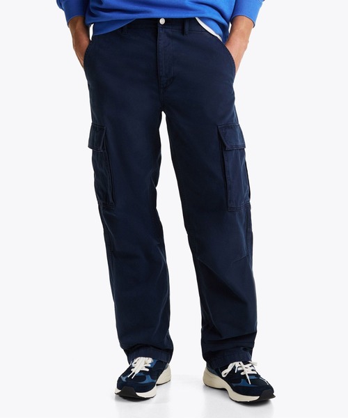 tommy jeans（トミー ジーンズ）の「ジャミーコットンカーゴパンツ（チノパンツ・メンズ・グリーン/ネイビー・34inch/32inch/28inch/30inch）」の14枚目の写真