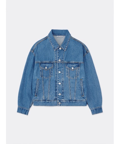 セール】TUCKED DETAIL DENIM JACKET（デニムジャケット