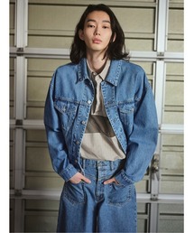 SOFTHYPHEN（ソフトハイフン）の「TUCKED DETAIL DENIM JACKET（デニム 