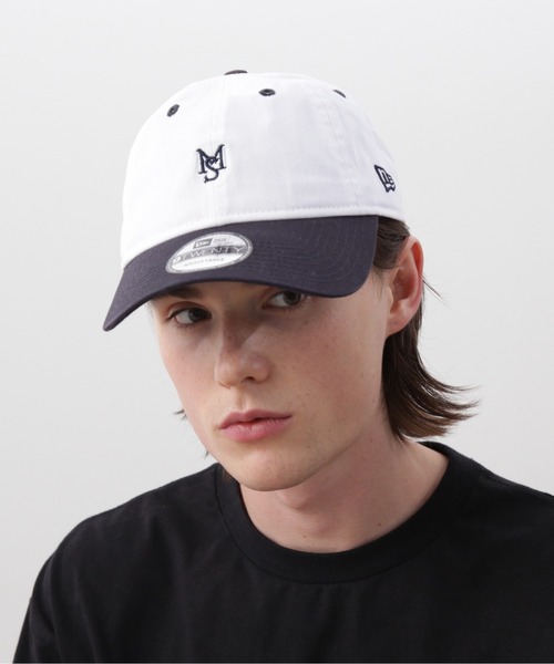 NEW ERA(ニューエラ)の「NEW ERA × MANASTASH/ ニューエラ×マナスタッシュ 9TWENTY MINI LOGO CAP /ミニロゴキャップ(キャップ・メンズ・ブラック/ダークグリーン/ネイビー/キャメル・FREE/F)」の3枚目の写真