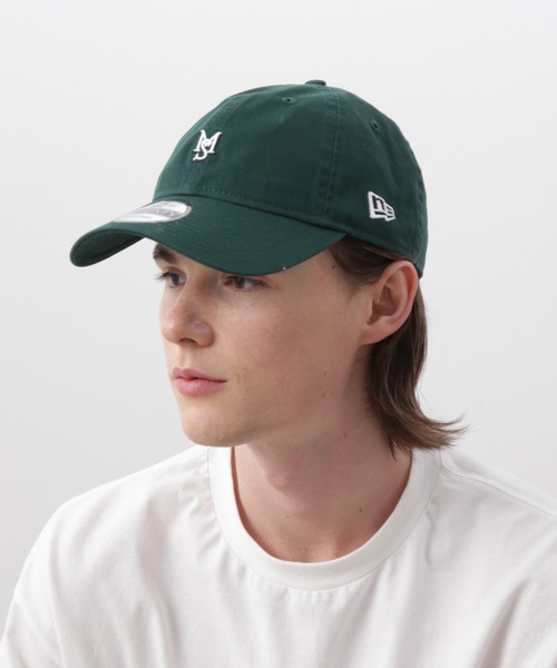 NEW ERA(ニューエラ)の「NEW ERA × MANASTASH/ ニューエラ×マナスタッシュ 9TWENTY MINI LOGO CAP /ミニロゴキャップ(キャップ・メンズ・ブラック/ダークグリーン/ネイビー/キャメル・FREE/F)」の1枚目の写真