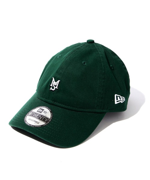 NEW ERA(ニューエラ)の「NEW ERA × MANASTASH/ ニューエラ×マナスタッシュ 9TWENTY MINI LOGO CAP /ミニロゴキャップ(キャップ・メンズ・ブラック/ダークグリーン/ネイビー/キャメル・FREE/F)」の6枚目の写真