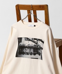 RAGEBLUE | ヴィンテージライク/フォトプリントロンT(Tシャツ/カットソー)