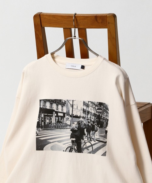 セール】ヴィンテージライク/フォトプリントロンT（Tシャツ/カットソー 