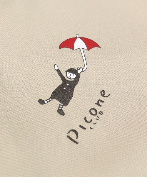Picone CLUB(ピッコーネクラブ)の「ポイント刺繍UV冷感プルオーバー(Tシャツ/カットソー・レディース・ライトブルー/ホワイト/ベージュ/ネイビー・S/M/L)」の12枚目の写真