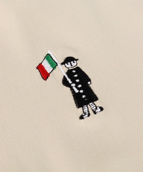 Picone CLUB(ピッコーネクラブ)の「ポイント刺繍UV冷感プルオーバー(Tシャツ/カットソー・レディース・ライトブルー/ホワイト/ベージュ/ネイビー・S/M/L)」の13枚目の写真