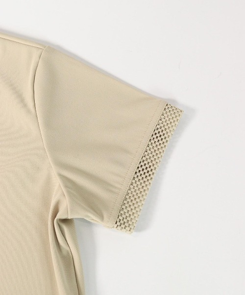 Picone CLUB(ピッコーネクラブ)の「ポイント刺繍UV冷感プルオーバー(Tシャツ/カットソー・レディース・ライトブルー/ホワイト/ベージュ/ネイビー・S/M/L)」の5枚目の写真