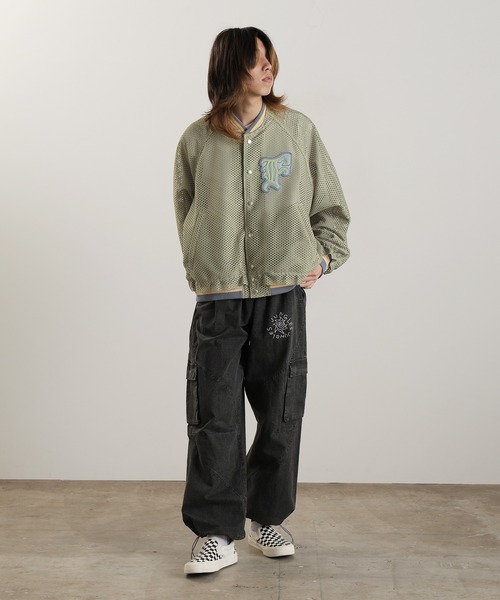 FACETASM メッシュスタジアムジャケット FACETASM スタジャン FACETASM/ファセッタズム MESH STADIUN