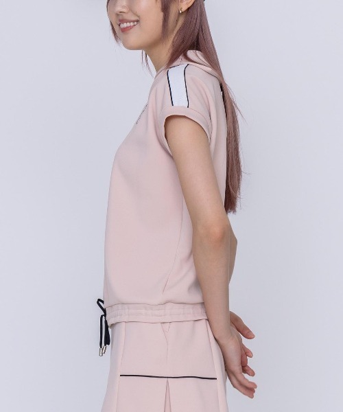 archivio(アルチビオ)の「<LADIES>セーラーカラー冷感プルオーバー(Tシャツ/カットソー・レディース・ブルー/ライトブルー/オレンジ/ホワイト・S/M/L)」の6枚目の写真