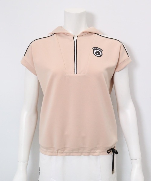 archivio(アルチビオ)の「<LADIES>セーラーカラー冷感プルオーバー(Tシャツ/カットソー・レディース・ブルー/ライトブルー/オレンジ/ホワイト・S/M/L)」の13枚目の写真