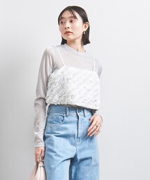 UNITED ARROWS（ユナイテッドアローズ）の「チュール グリッター トップス（キャミソール）」